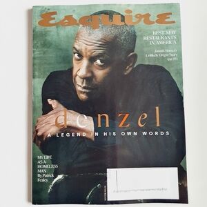 Esquire Magazine Winter 2024 2025 Denzel Washington A Legend In His Own Words